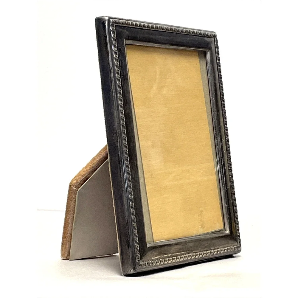 Vintage RC R.Carr Sterling Silver English Picture Photo Frame 4.5